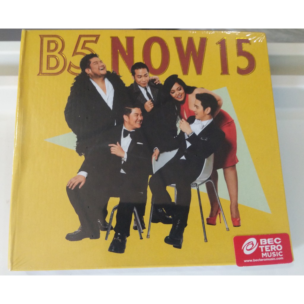 CD  B5NOW15 เพลงคอนเสิร์ต บีไฟว์ B5 NOW 15 concert  (