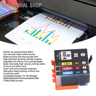 Industrial Shop ตลับหมึก สําหรับเครื่องพิมพ์ไร้สาย Hp Officejet 6000 6500 6500A 7000 7500 7500A 4 ชิ้น