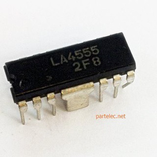 LA4555 2-Channel AF Power Amplifier for Radio