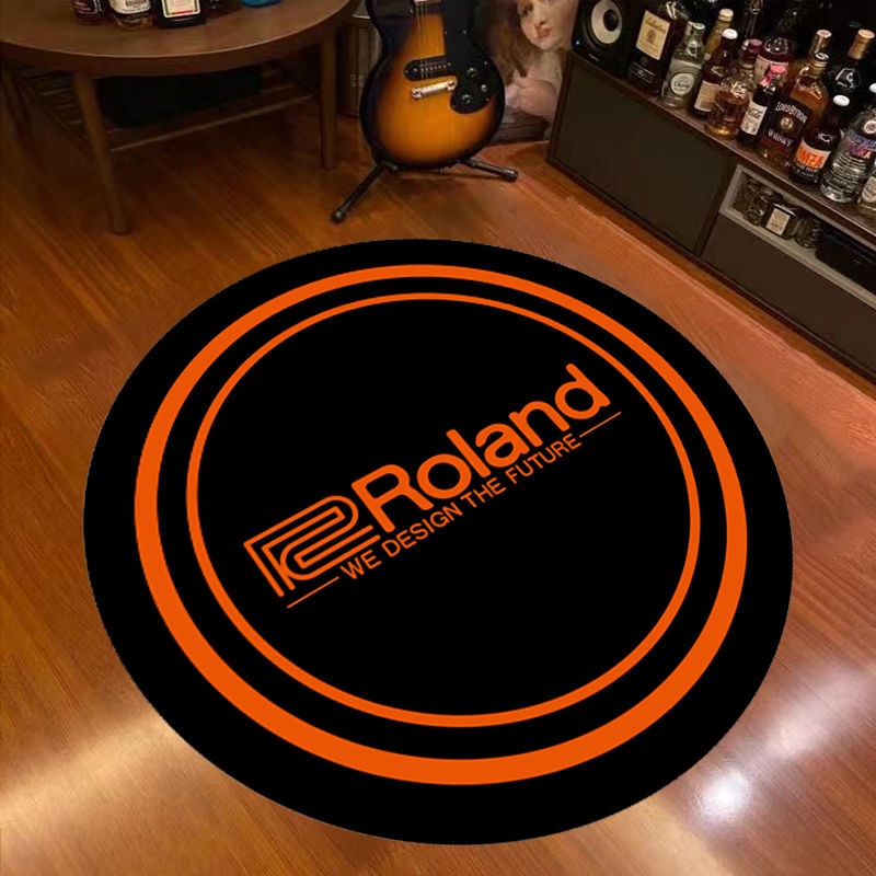 [รับประกันคุณภาพ] Roland Roland พรมปูพื้นไฟฟ้า กันลื่น มีฉนวนกันเสียง ลดเสียงรบกวน สําหรับห้องบันทึกเสียงกลอง