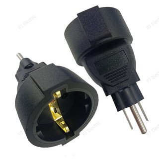 ตัวแปลงปลั๊กยุโรปไปเป็นปลั๊กอเมริกา EU to US american plug adapter