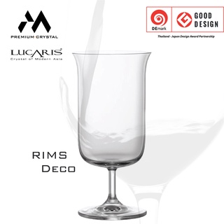 Lucaris แก้วค็อกเทล Rims Deco ขนาด 340ml. 1ใบ