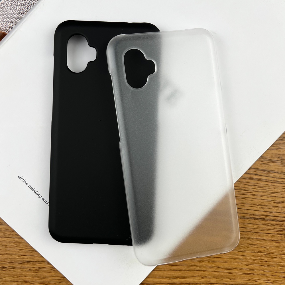 เคสพีซีเคลือบเรียบบางเฉียบสําหรับ Samsung Galaxy Xcover6 Xcover 6 Pro 2 Pro2 5G ป้องกันลายนิ้วมือฮาร