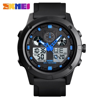 SKMEI Outdoor Sport Watch Men Digial Watches Military 5Bar Waterproof Luminous Dual Display Wristwatch montre homme