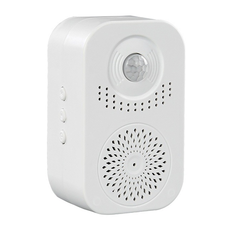 KIIK Wall Mount Motion Sensor เสียงลําโพง Motion Sensor เยี่ยมชมระฆังประตู Chimes Motion Sensor Alar