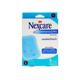 3M Nexcare Waterproof film แผ่นฟิล์มใสกันน้ำ