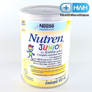 Nutren Junior 400 g นิวเทรน จูเนียร์  nestle อาหารทางการแพทย์ กลิ่นวนิลลา