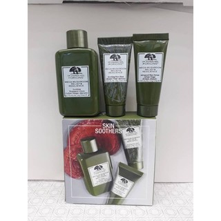 Origins set 3 ชิ้น Lotion50ml. Serum15ml. Gel lotion 15ml.