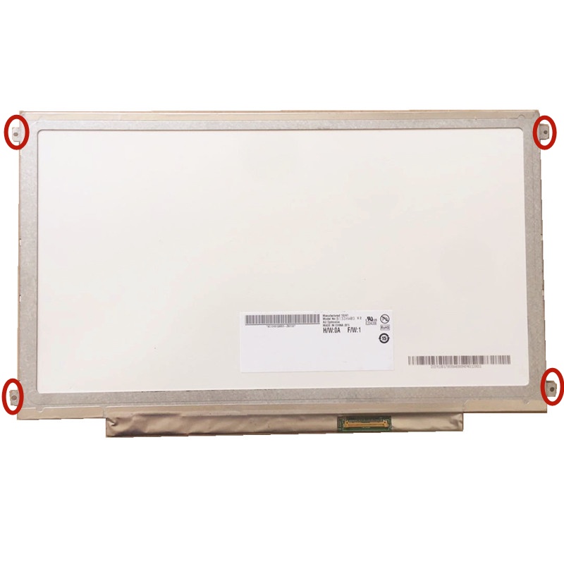 หน้าจอ LCD ขนาด 13.3 นิ้ว B133XW03 V.3 B133XW03 V3 B133XW03 V.2 B133XW01 V2 V7 LT133EE09300 LP133WH2