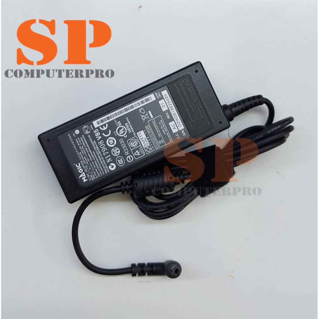 ASUS Adapter อแดปเตอร์ของเทียบ ASUS X505Z X550Z K555L K455L X555L X455L K46C K56C 19V 3.42A 65W หัว 