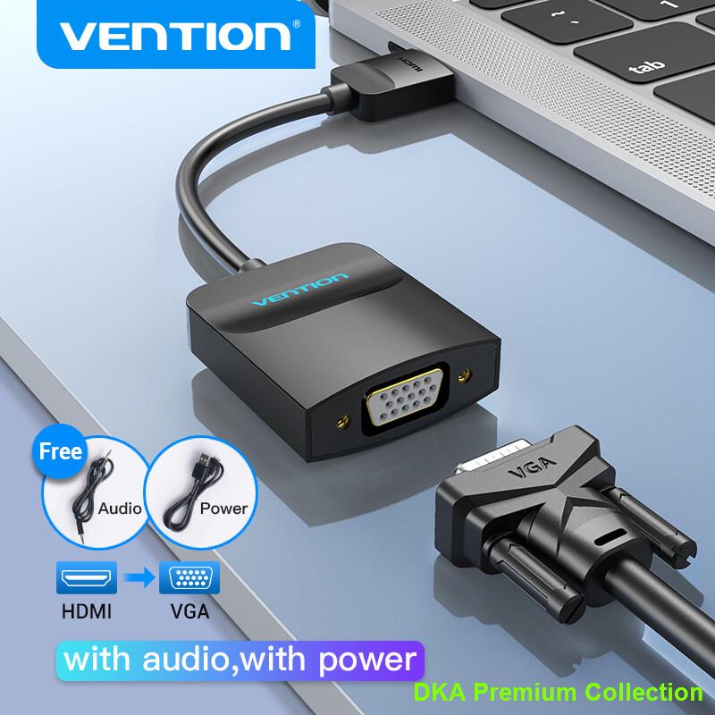 Vention HDMI to VGA Converter 1080P Digital to Analog HDMI To VGA Adapter With Power Supply Port