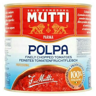 MUTTI POLPA มุตติ เนื้อมะเขือเทศบด ขนาด 2500กรัม