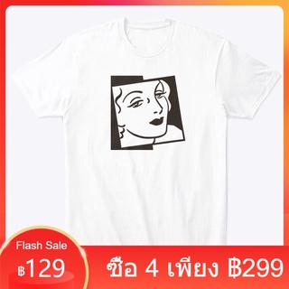 เสื้อยืดคอกลม เสื้อไม่ต้องรีด ผ้านุ่ม คอกลม Y153 เสื้อสกรีนลายสา