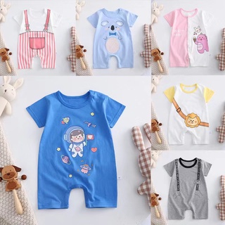 Babyonline(Y108)I4ชุดบอดี้สูทสำหรับเด็กแรกเกิด ผ้าCotton100%