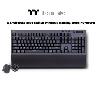 Thermaltake W1 Wireless Blue Switch Wireless Gaming Mech Keyboard / Non-Backlit / Blue SW / TH Key