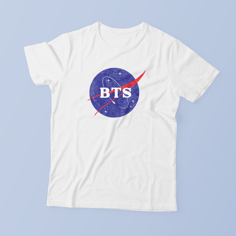เสื้อยืด BTS NASA***