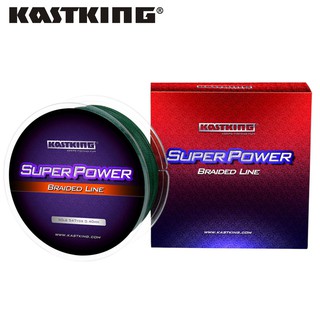 Kastking SuperPower Series สายเอ็นตกปลา แบบถัก 4 เส้น 500 ม. 10-80 ปอนด์ 4 สี