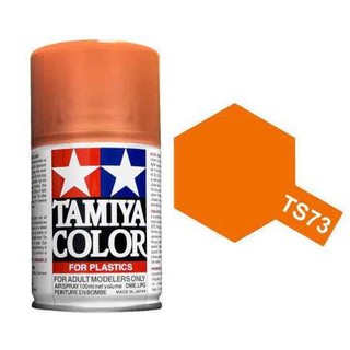 TAMIYA 85073 TS-73 CLEAR ORANGE สีสเปรย์ทามิย่า พ่นงานโมเดล