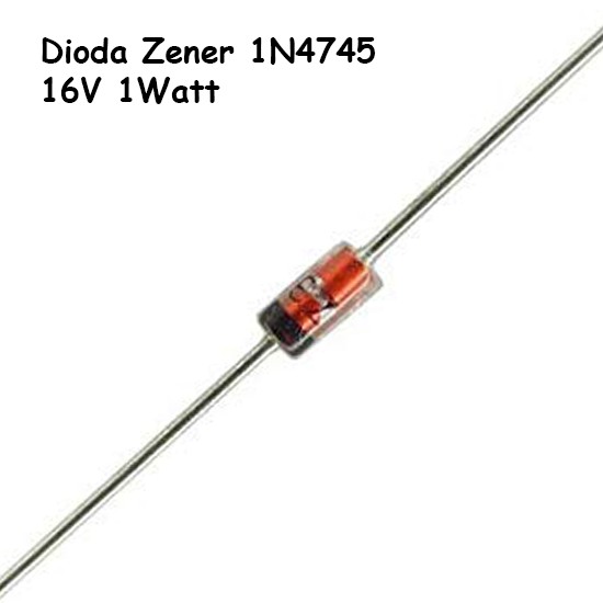 Zener ไดโอด 16V 1W ไดโอด 1N4745 16 V 1 วัตต์ 1N 4754