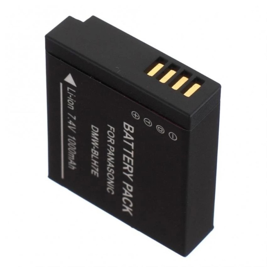 For Panasonic แบตเตอรี่กล้อง รุ่น DMW-BLH7 / BLH7E ReplacementBattery for Panasonic Lumix DMC-GM1 GM1K GF7"