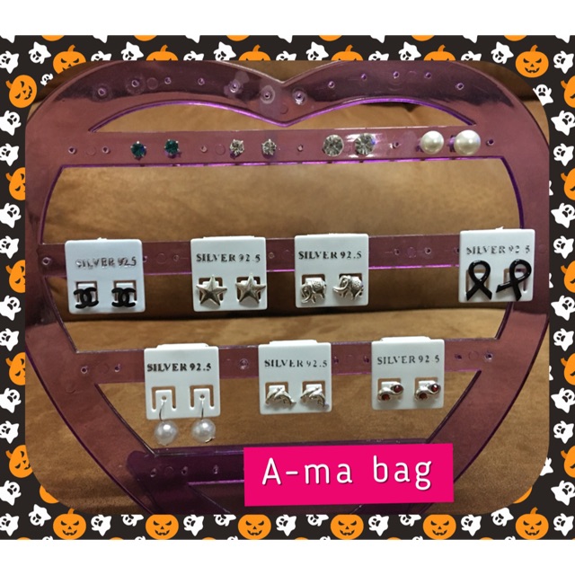 ต่างหูเงิน 92.5