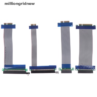 [milliongridnew] สายเคเบิลต่อขยายการ์ดไรเซอร์ PCI-E Express 16X 8X 4X