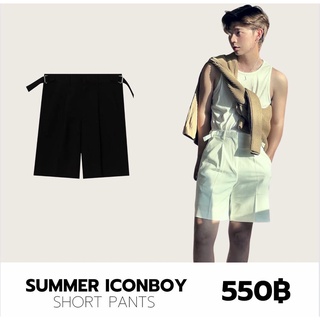 THEBOY-SUMMER ICONBOY กางเกงสแลคขาสั้น