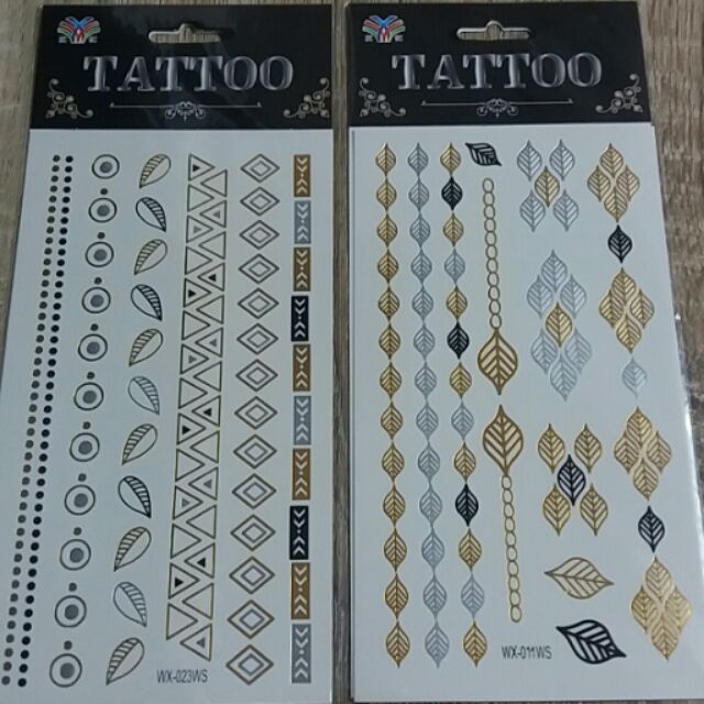 Tattoo (Gold n Silver)