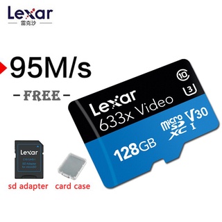 Original 633x 95MB/s Micro SD 256GB 512GB cards 32gb SDHC Class10 64GB Memory SD Card adapter for Gopro Nintendo switch