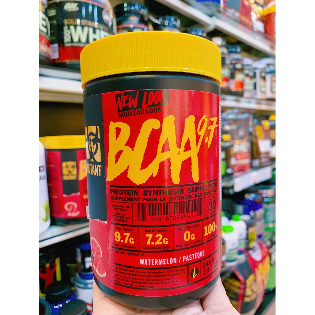 Mutant BCAA 9.7 - 348g. มิวแทนท์ อะมิโนฟื้นฟูกล้ามเนื้อ บีซีเอเอ