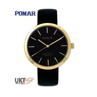 POMAR นาฬิการุ่น PM73553GG040120 หน้าดำ สำหรับผู้ชาย