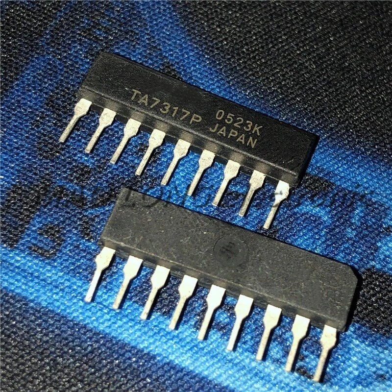 5 ชิ้น TA7317P SIP-9 ลําโพงและวงจรป้องกันเครื่องขยายเสียง