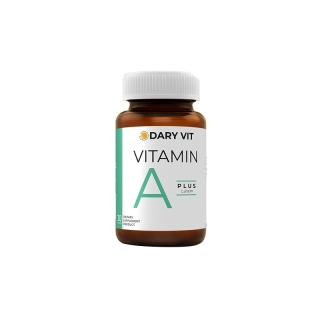 Dary Vit Vitamin A Plus Lutein ดารี่ วิต สำหรับสายตา วิตามินเอ ขนาด 30 แคปซูล 1 กระปุก