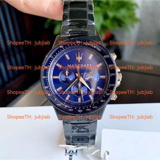 [Pre] Maserati Sfida 44mm R8873640001 R8873640002 R8873640003 R8873640004 Mens Watch นาฬิกาผู้ชาย