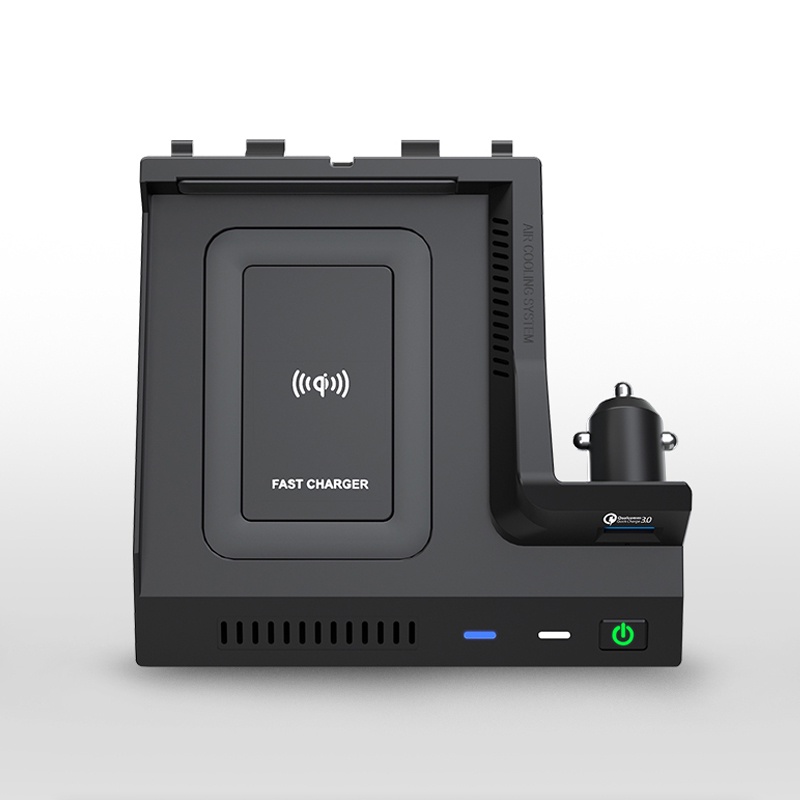 15w Wireless Charger For Mercedes Benz W205 GLC63 X253 AMG C43 C63 AMG C Class Accessories Mobile QI