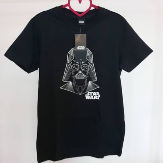 เสื้อยืดใหม่((New with tag)) เสื้อยืด STARWARS ลิขสิทธิ์ 100%รหัสเต็ม S-3XL