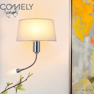 COMELY  โคมไฟติดผนัง LED โคมไฟติดผนังในร่ม AC85-265V บุคลิกภาพที่เรียบง่ายเน้นโคมไฟติดผนังเบาพิเศษ