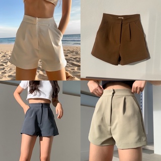 Unpainted.bkk- AVA shorts กางเกงขาสั้นเอวสูง