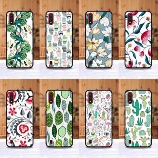 เคส Samsung A01 ลายดอกไม้ ขอบนิ่มหลังแข็ง เคสมือถือ เคสโทรศัพท์ Case เคส TPU ขอบนิ่มหลังแข็ง ไม่ขูดตัวเครื่อง