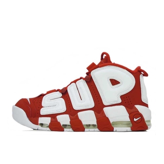 SUPREME × NIKE AIR MORE UPTEMPO WHITE/RED