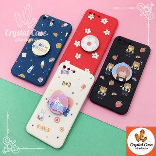 เคสมือถือ TPU กันเลนส์กล้อง พื้นหลังกันรอย ViVo V23E 5g Y01/Y15s Y20 ลายการ์ตูน ฟรี Griptok .