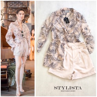 ชุดเซตเสื้อแขนยาว+กางเกง (S/M/L) By STYLISTA