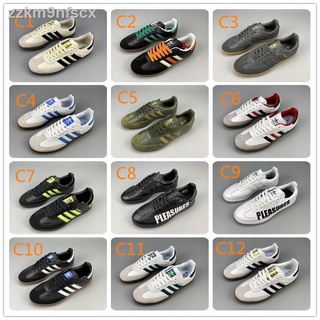 ขายร้อน Adidas samba และรองเท้าผ้าใบผู้ชายผู้หญิงรองเท้ากีฬารองเท้าลำลอง