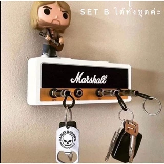 ส่งเร็วส่งจากไทย ⭐️⭐️ Marshall พวงกุญแจ ที่แขวนกุญแจ ห้อยกุญแจติดผนัง #JackRack มีกาว 3 M แถมฟรีไม่ต้องเจาะผนัง