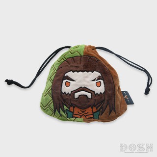 DOSH:กระเป๋าหูรูดลาย AQUAMAN ลิขสิทธิ์แท้ [ 1 แบบ] รุ่นEQAB5000