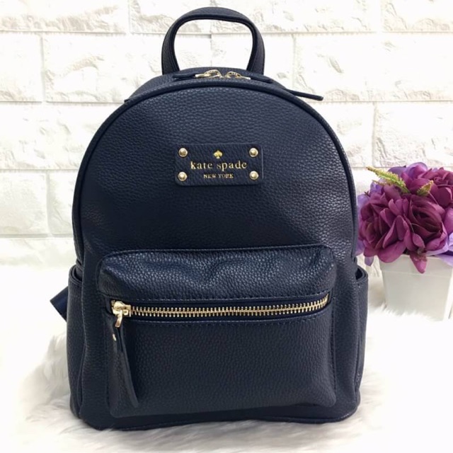 💕 New arrival Kate spade new york cow leather backpack bag💕🍭