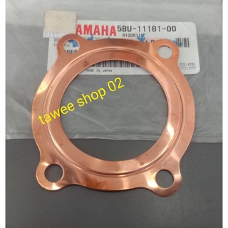 ปะเก็นฝาสูบสปีทรหัส5BU1118100ของแท้ยามาฮ่า