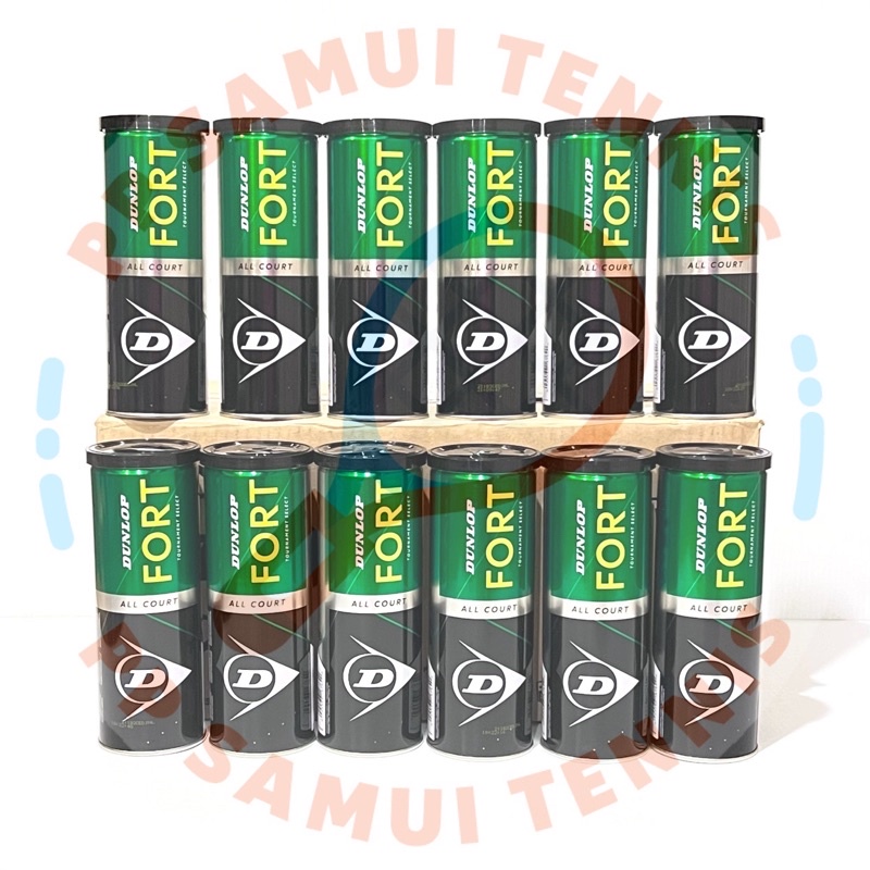 ลูกเทนนิส บอลเทนนิส Dunlop Fort all court ของแท้ พร้อมส่ง