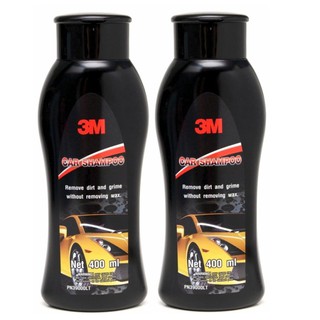 3M CAR SHAMPOO  หัวเชื้อแชมพูล้างรถ จำนวน 2 ขวด#12