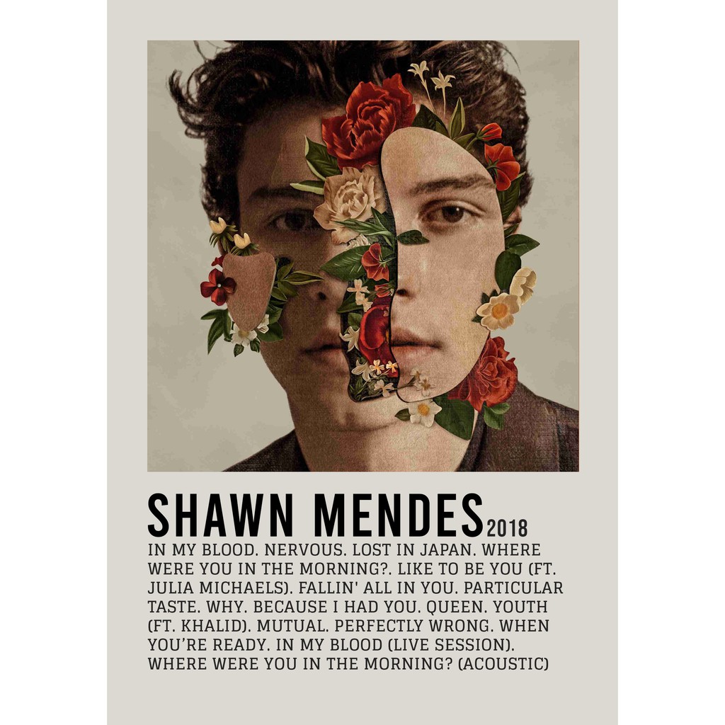 โปสเตอร์ปกอัลบั้ม Shawn Mends โดย Shawn Mends